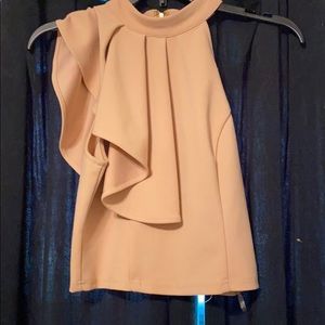 Tan crop top